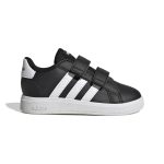 Adidas Grand Court Lifestyle Hook and Loop Shoes GW6523 Μαύρα