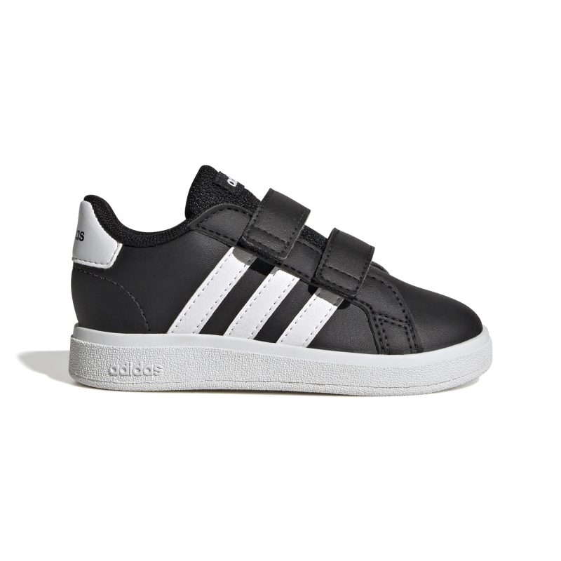 Adidas Grand Court Lifestyle Hook and Loop Shoes GW6523 Μαύρα