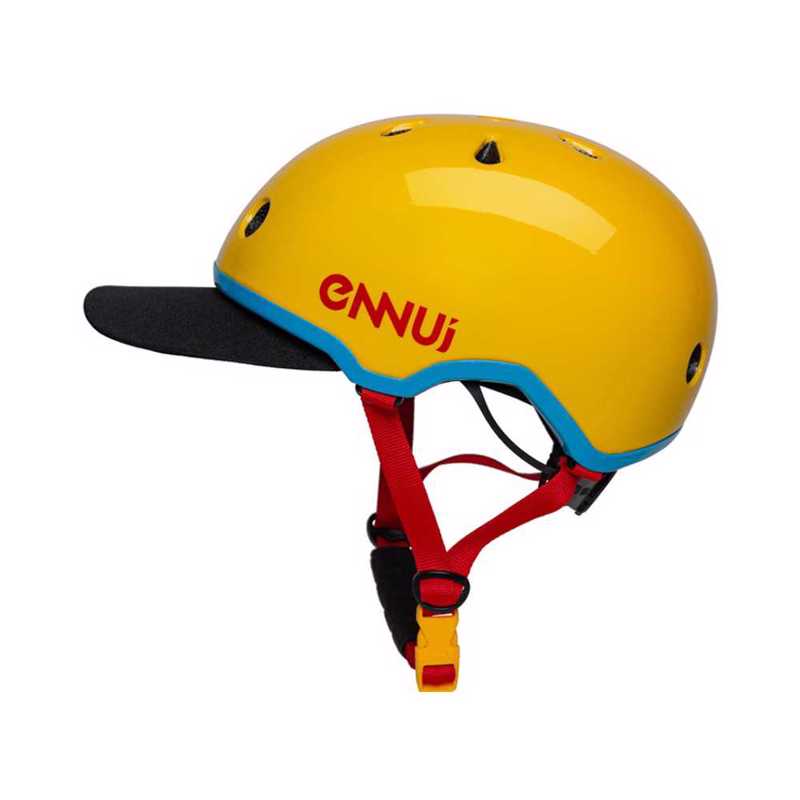 ENNUI Elite Yellow Κράνος Με Αφαιρούμενο Peak - Κίτρινο 19.920114