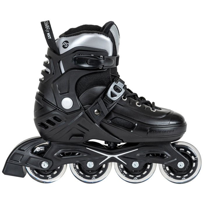POWERSLIDE Khaan Junior NXT Black Πατίνια Αυξομειούμενα - Μαύρο/Ασημί 19.940692
