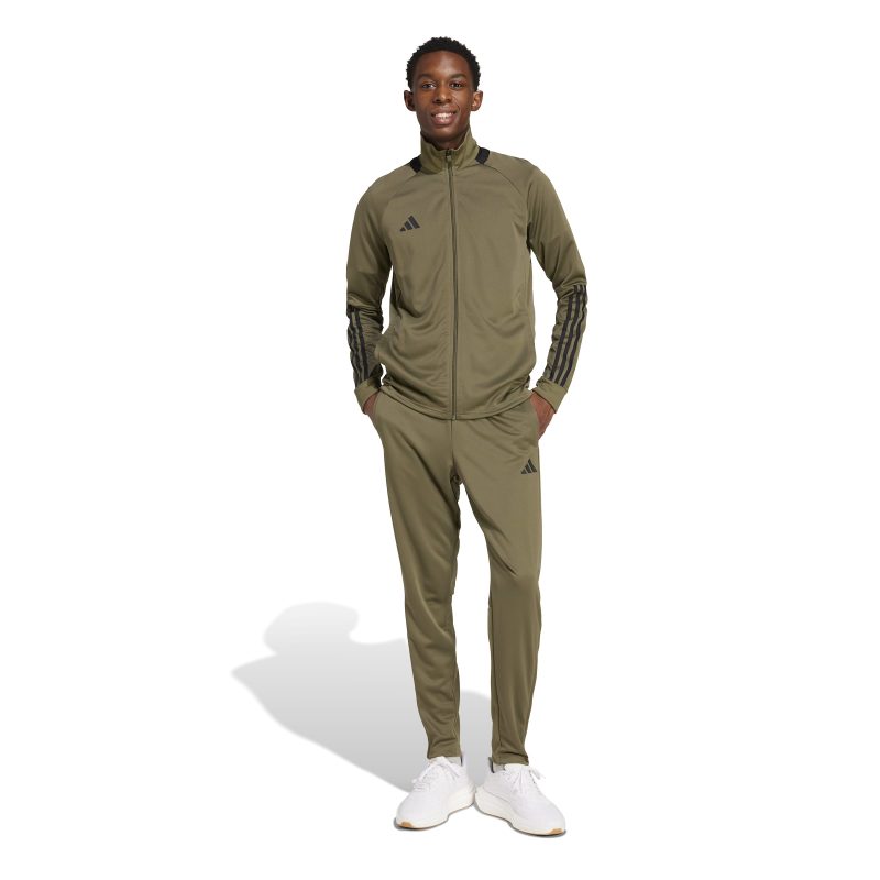 Adidas AEROREADY Sereno Cut 3-Stripes Track Suit JC8455 Χακί