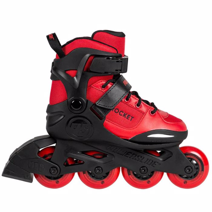POWERSLIDE Rocket Red adj. Πατίνια - Μαύρο/Κόκκινο 19.940676