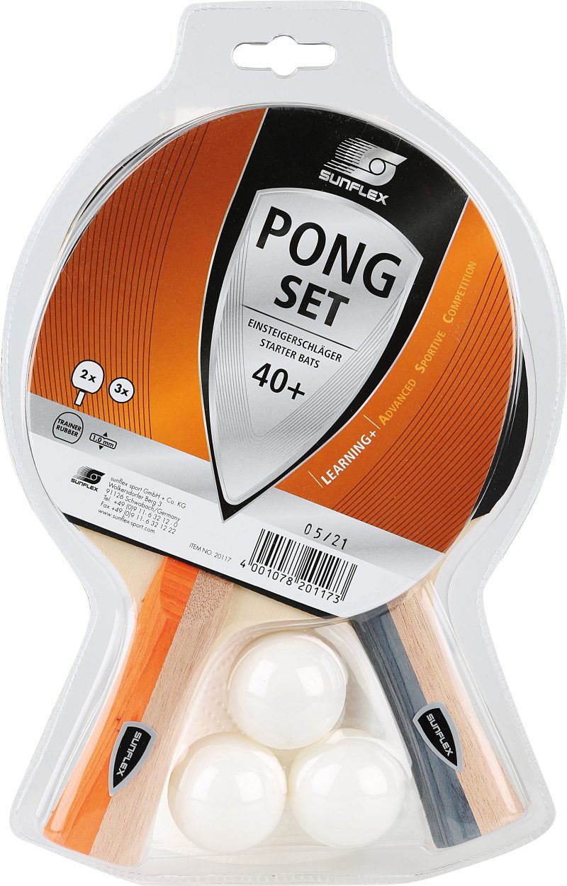 Σετ Ping Pong Sunflex (2 ρακέτες + 3 μπαλάκια) SUNFLEX 97230