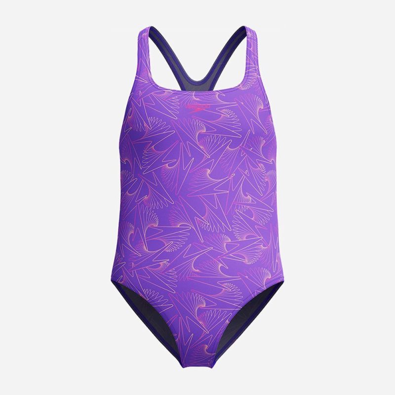 Speedo Girls HyperBoom Allover Medalist 0037281-5333 Μωβ