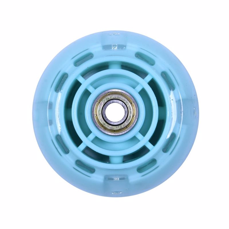 ΑΘΛΟΠΑΙΔΙΑ ροδάκι 80χιλ. φωτιζόμενο με ρουλεμάν, οπίσθιο, για πατίνι 61215 - Μέντα 004.61215/MN/80