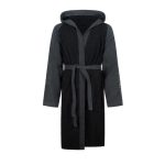 Μπουρνουζι Arena Cotton Robe Bicolor 011690-550 Black Asphalt