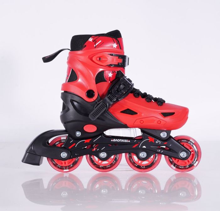 ΑΘΛΟΠΑΙΔΙΑ Αυξομειούμενα Πατίνια - Κόκκινο 002.10306/RD