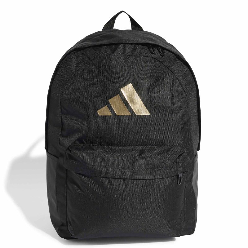 Adidas Classic 3 Bar Logo Backpack IS7048 Μαύρο