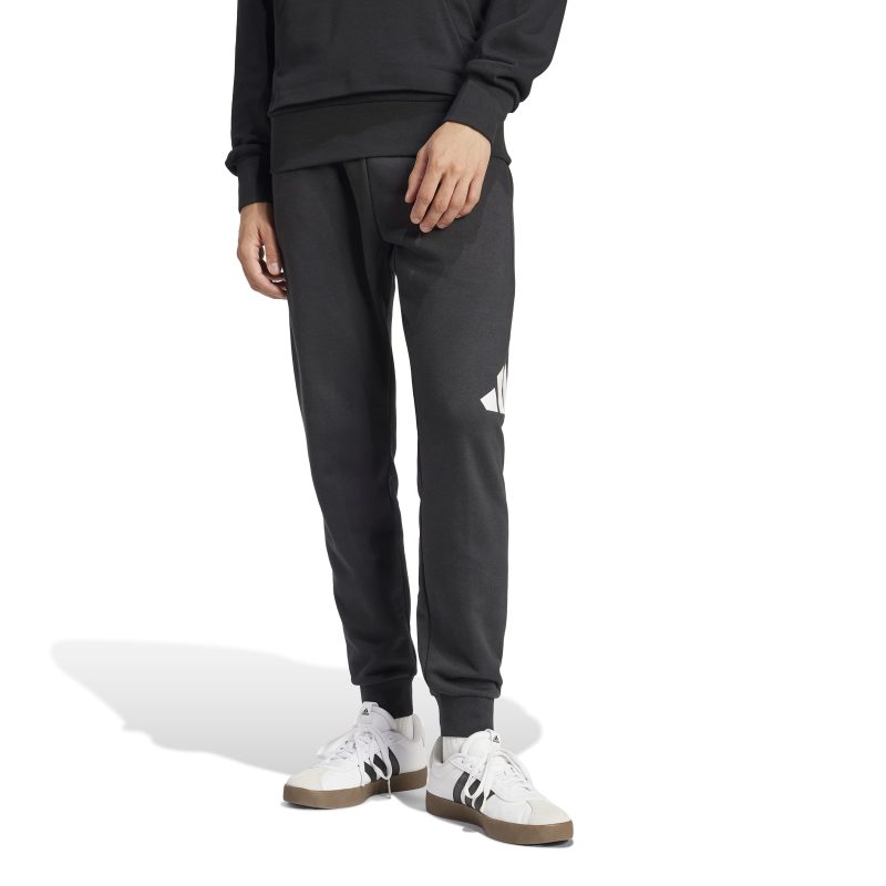 Adidas Essentials Big Logo French Terry Pants IN6163 Μαύρο