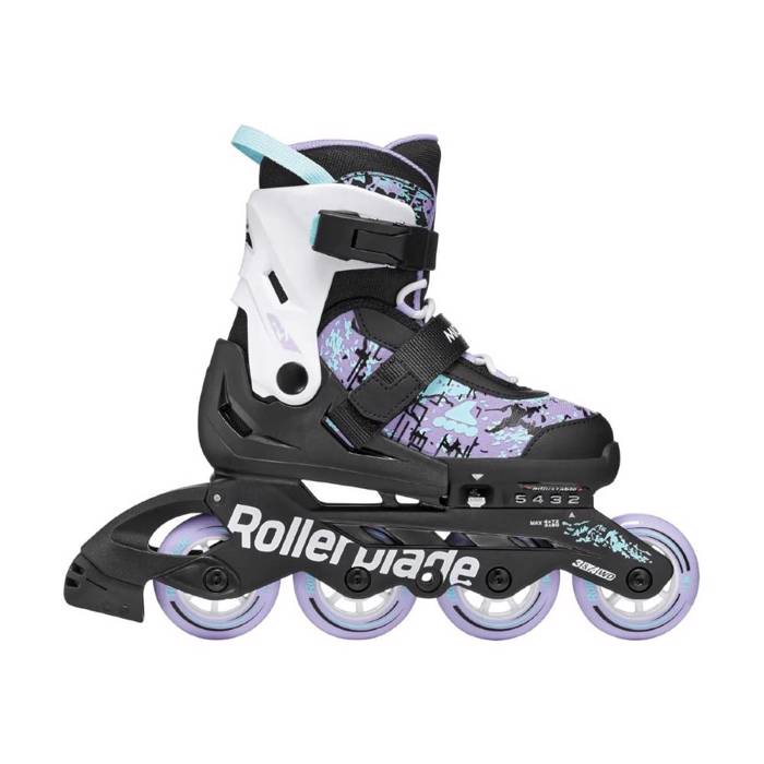 ROLLERBLADE Microblade SL Πατίνια - Μαύρο/Λεβάντα/Γαλάζιο 43.075154/BL/L/LB
