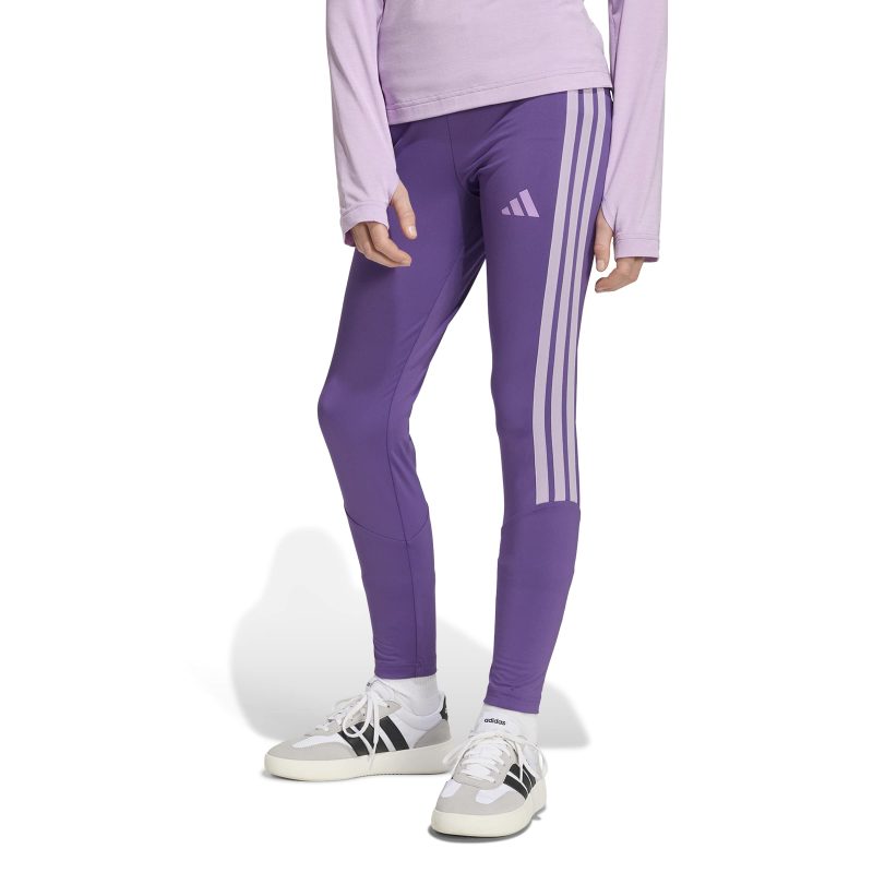 Adidas Train Essentials 3-Stripes Leggings Kids KD5965 Μωβ