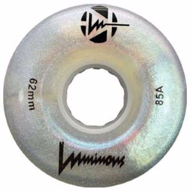 LUMINOUS 62χιλ./85A, Ροδάκι Led - White Pearl (1τεμ.) 52.LUWL-QLU62-GL