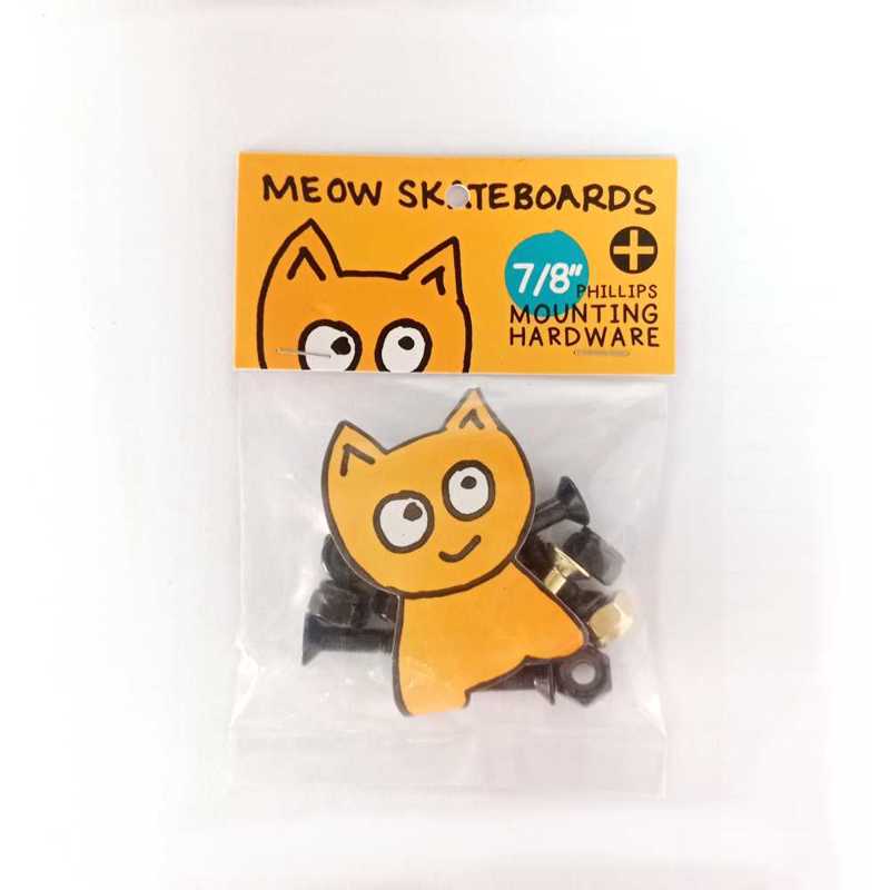 MEOW philip βίδες & παξιμάδια 7/8'' - Μαύρο 93.140705999078