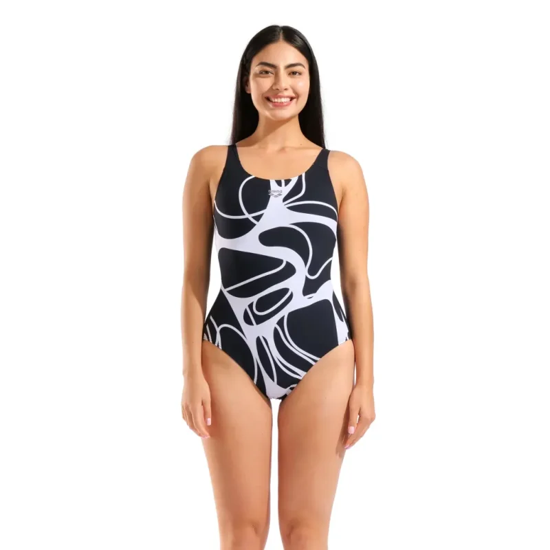 Arena Swimsuit Alina Wing Ba 010836-510 Μαύρο