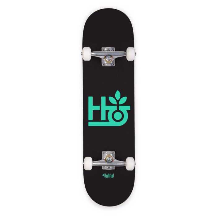 HABITAT Pod Complete Τροχοσανίδα 7.25" - Black/Teal 92.020104100J725