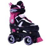 Αυξομειούμενα Roller Skates - Quads Αθλοπαιδιά, Φούξια 002.1088/K - Image 3