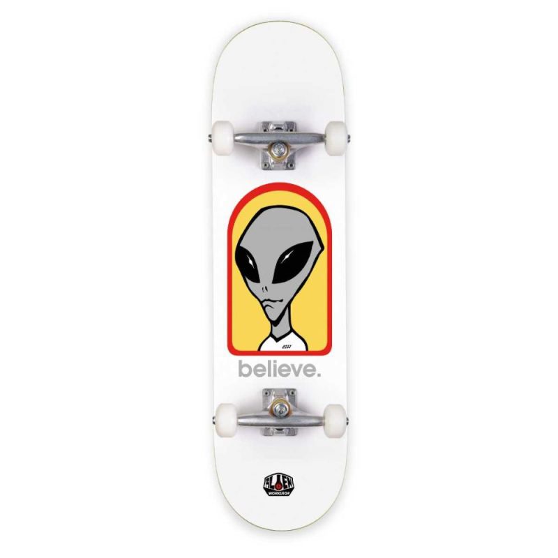 ALIEN WORKSHOP Believe Complete Τροχοσανίδα 8" - Λευκό 76.020102700A800