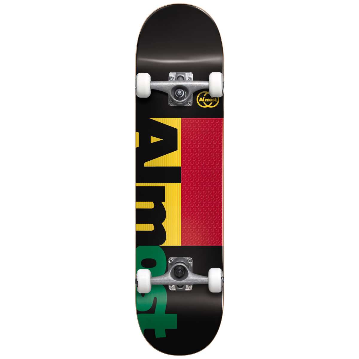 0-almost-ivy-league-premium-complete-skateboard-7.375-mauro-bottom-view ALMOST Ivy League Premium Complete Skateboard 7.375" - Μαύρο 49.10523246Y/BLK/7.375 - Image 1