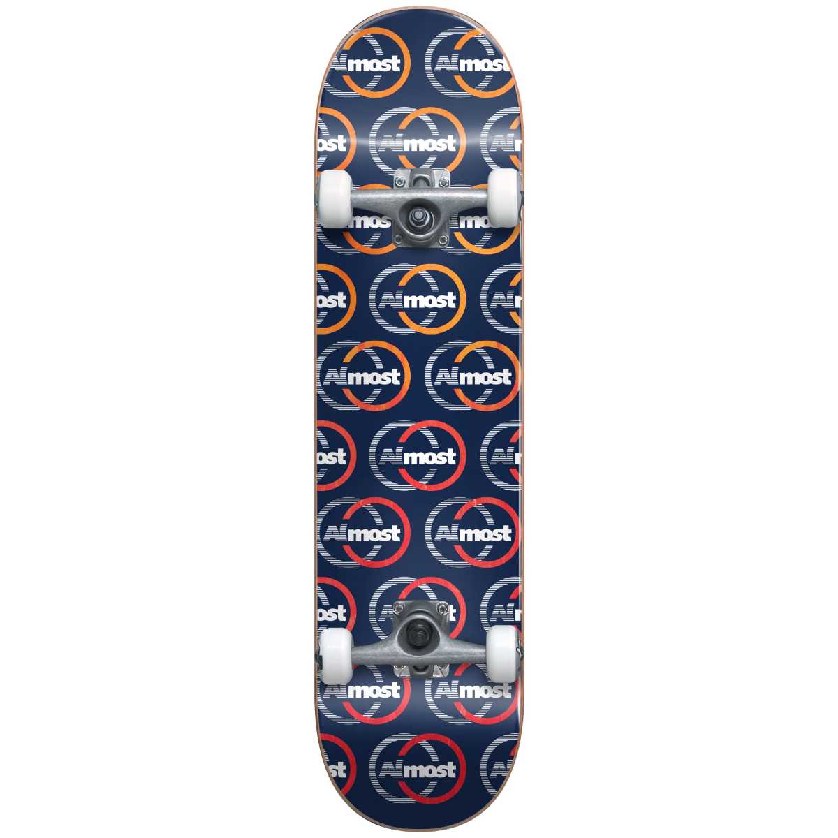 0-almost-ivy-repeat-premium-complete-skateboard-8-mple-bottom-view ALMOST Ivy Repeat Premium Complete Skateboard 8" - Μπλε 49.10523256/NV/8 - Image 1