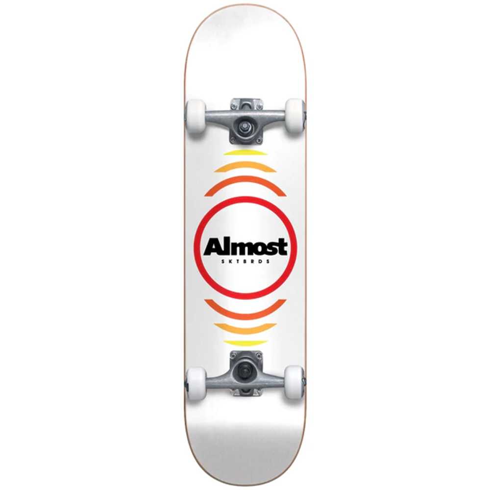 0-almost-reflex-fp-complete-skateboard-7.625-lefko-bottom-view ALMOST Reflex FP Complete Skateboard 7.625" - Λευκό 49.10523265/RWHT/7.625 - Image 1