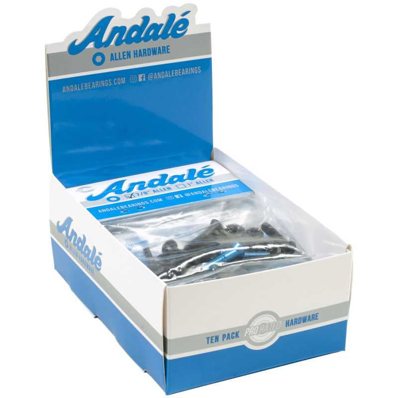 ANDALE Βίδες και Παξιμάδια Allen, 10πακ, 7/8" 49.11046004/7/8