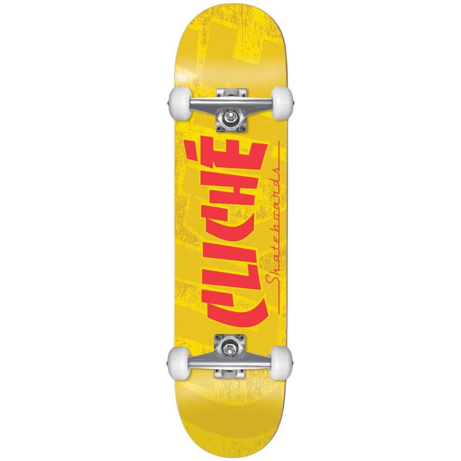 0-cliche-banco-complete-skateboard-fp-7.5-kitrino-bottom-view CLICHE Banco Complete Skateboard FP 7.5" - Κίτρινο 49.10526251/YEL/7.5 - Image 1