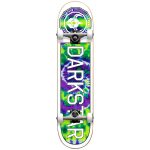 DARKSTAR Timeworks FP Complete Skateoard 8.25" - Green/Tie Dye 49.10512202/GRNTD/8.25