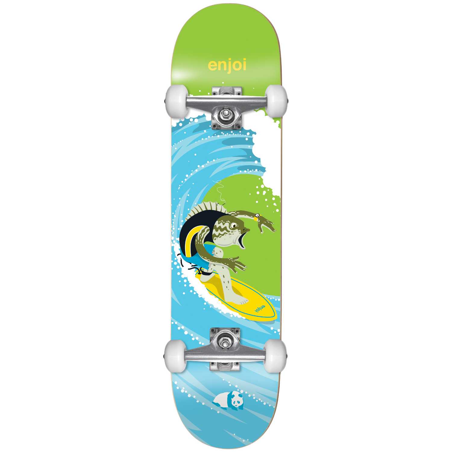 0-enjoi-surfs-up-fp-complete-skateboard-8.25-prasino-bottom-view ENJOI Surfs Up FP Complete Skateboard 8.25" - Πράσινο 49.10517695/GRN/8.25 - Image 1
