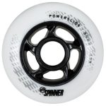 POWERSLIDE Spinner 84χιλ./85Α Ροδάκια - Λευκό 19.905324