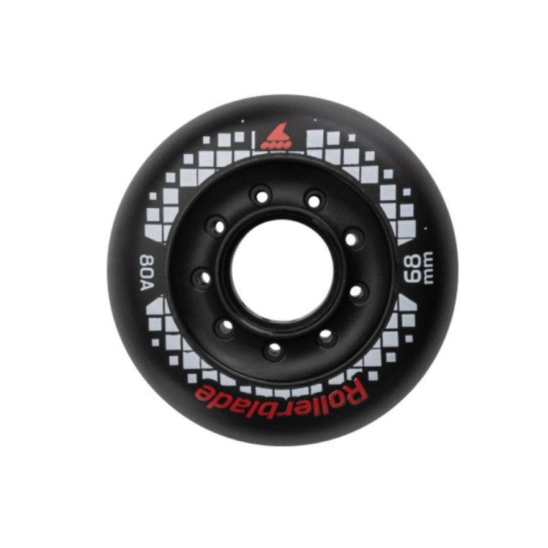 ROLLERBLADE Apex 68χιλ./80Α Ροδάκια - Μαύρο 43.066556
