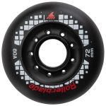 ROLLERBLADE Apex 72χιλ./80Α Ροδάκια - Μαύρο 43.066557