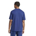 Adidas Essentials Linear Single Jersey Tee JE8999 Μπλε - Image 2