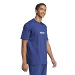 Adidas Essentials Linear Single Jersey Tee JE8999 Μπλε - Image 3