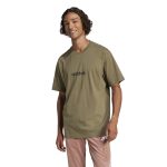 Adidas Essentials Linear Single Jersey Tee JE9001 Χακί