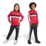 Adidas Seasonal Essentials Tiberio 3-Stripes Tricot Track Suit Kids KZ0117 Κόκκινη