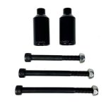 AO SCOOTERS Chromoly Peg Kit - Μαύρο 55.915-PKS/BLK