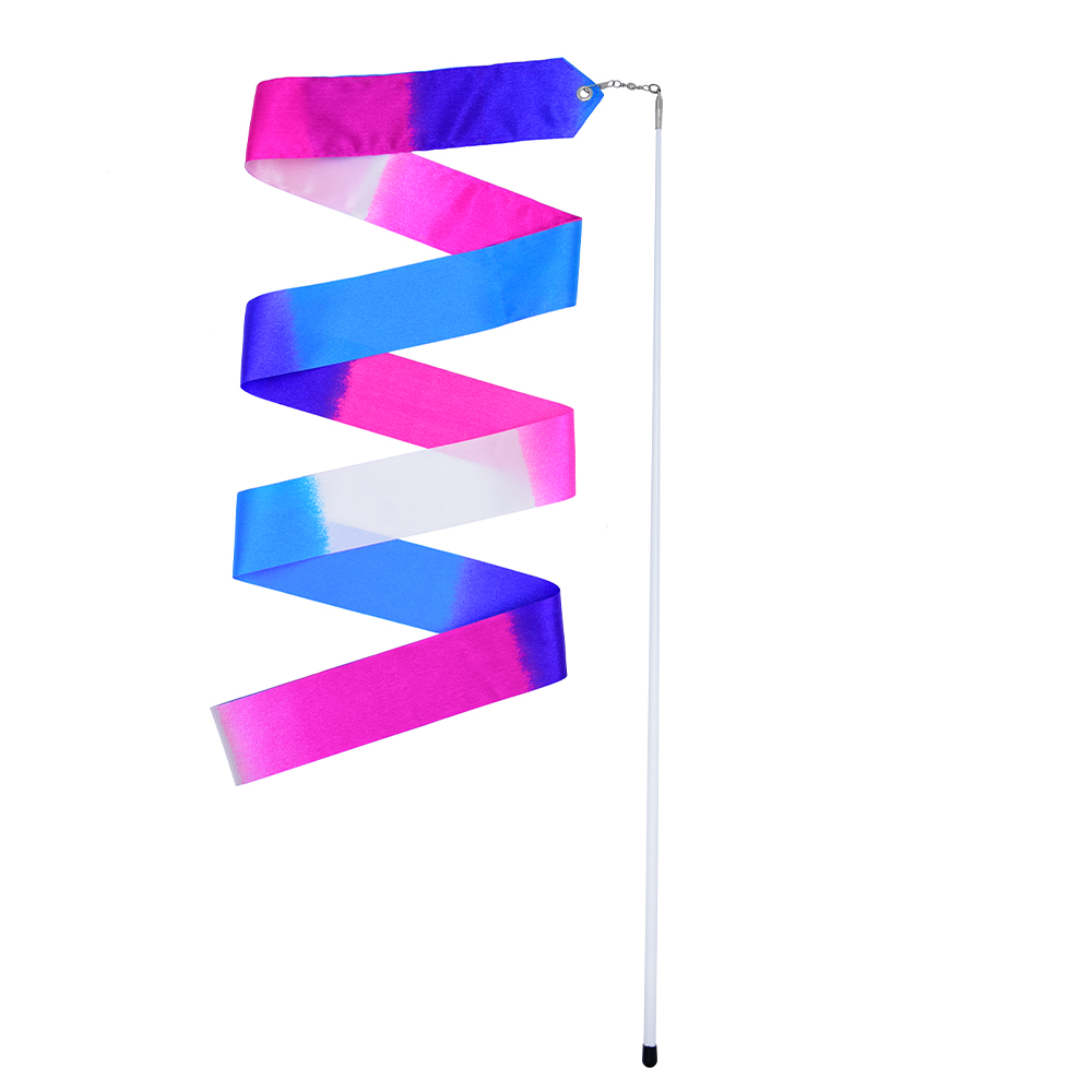 0-athlopaidia-kordela-6-metra-pink-blue-white-front-view ΑΘΛΟΠΑΙΔΙΑ Κορδέλα 6 μέτρα - Ροζ/Μπλε/Λευκό 009.80213 - Image 1