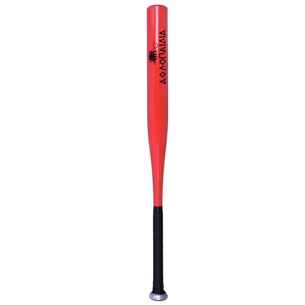 0-athlopaidia-mpastouni-baseball-alouminiou-red-front-view ΑΘΛΟΠΑΙΔΙΑ μπαστούνι baseball αλουμινίου 28" - Κόκκινο 016.99005 - Image 1