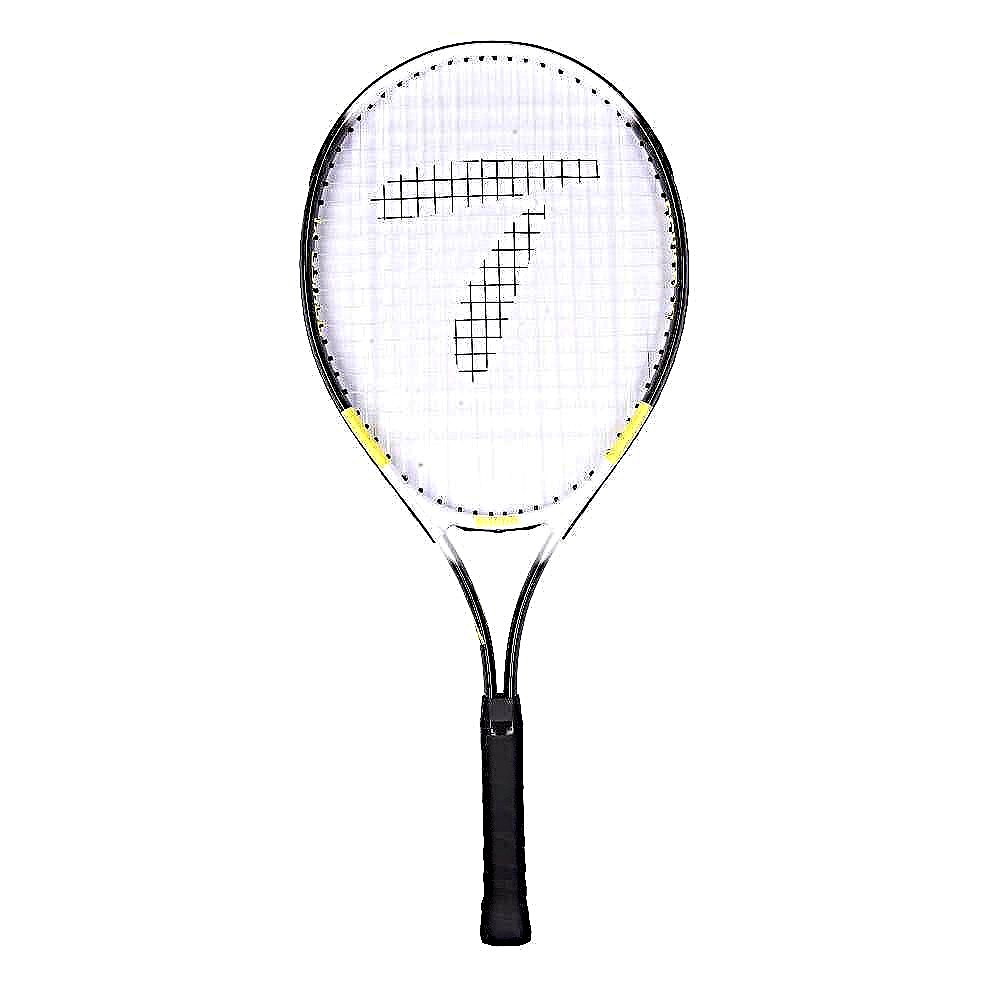 0-athlopaidia-raketa-antisferisis-apo-alouminio-black-yellow-front-view Αθλοπαιδιά Ρακέτα αντισφαίρισης από αλουμίνιο 013.38158 - Image 1
