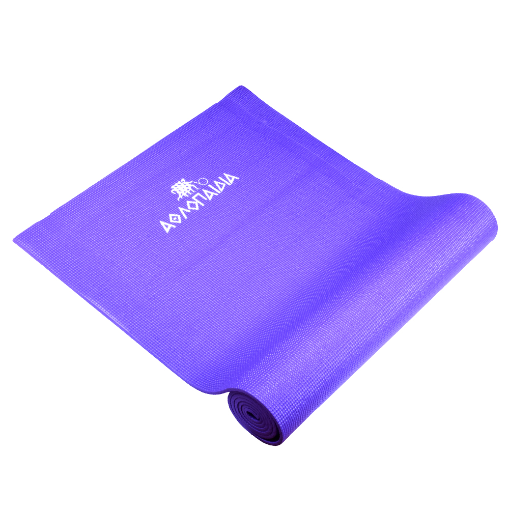 0-athlopaidia-stroma-yoga-pvc-06xil-purple-right-tilt ΑΘΛΟΠΑΙΔΙΑ Στρώμα Yoga Pvc 0,6χιλ. 005.16706 - Image 1