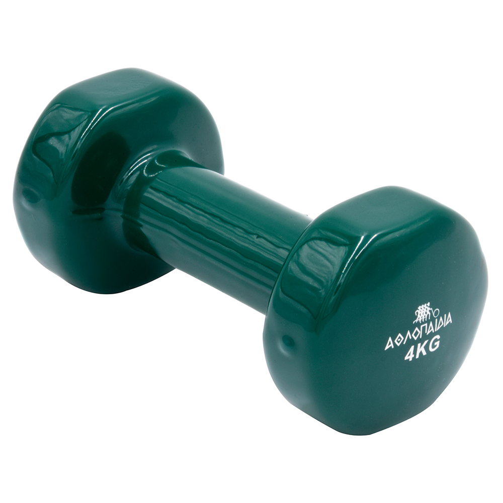 0-athlopaidia-varos-xeriwn-4kg-green-left-tilt ΑΘΛΟΠΑΙΔΙΑ Βάρος Χεριών 4 κιλά 028.20114 - Image 1