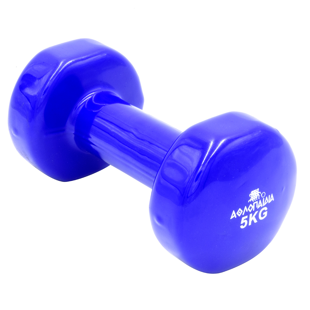 0-athlopaidia-varos-xeriwn-5kg-purple-left-tilt ΑΘΛΟΠΑΙΔΙΑ Βάρος Χεριών 5 κιλά 028.20115 - Image 1