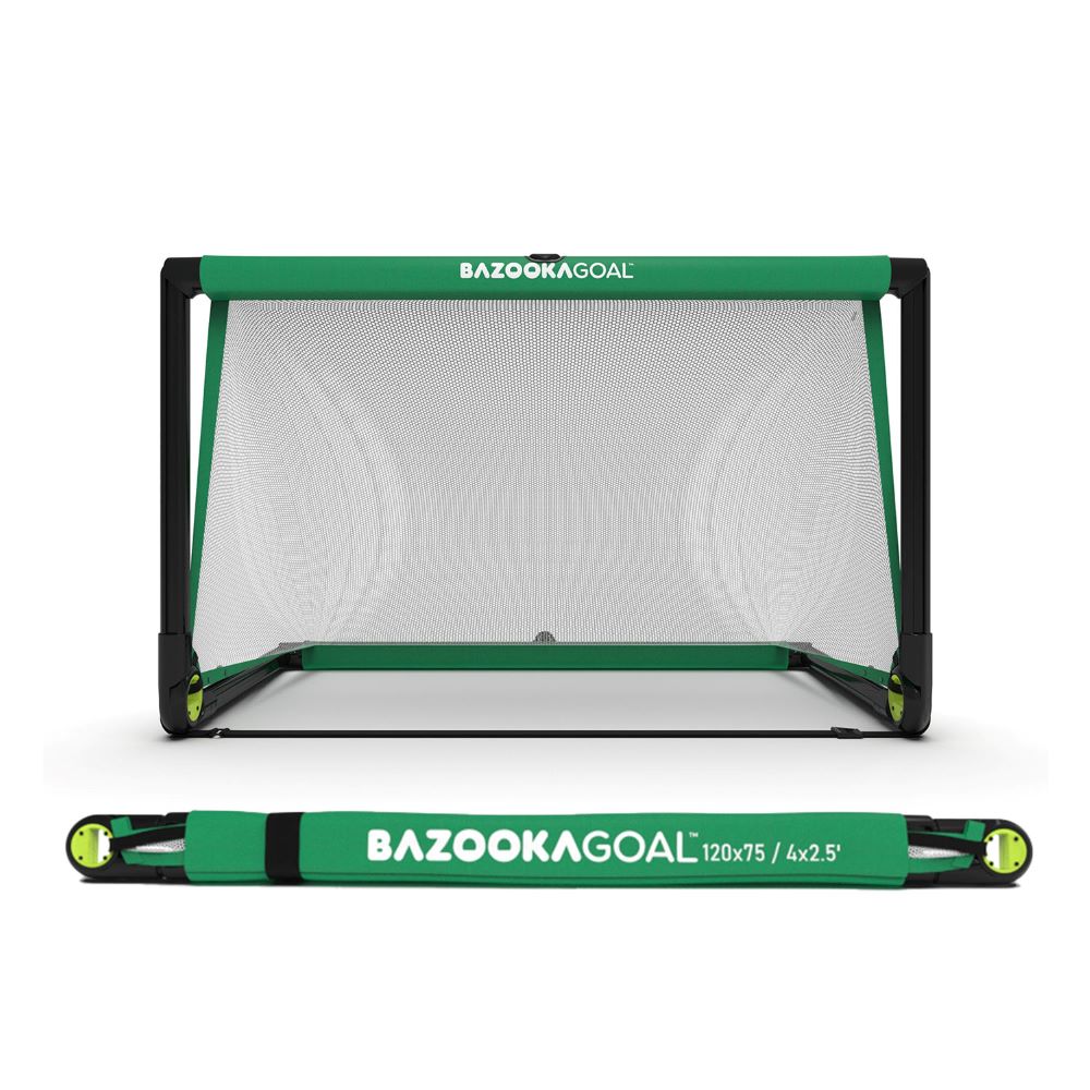 0-bazooka-terma-podosfairou-plastiko-prasino-front-view Bazooka Τέρμα Ποδοσφαίρου Πλαστικό - Πράσινο 09.57004 - Image 1