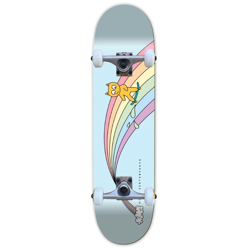 0-meow-over-the-rainbow-complete-troxosanida-8-mple-bottom-view MEOW Over The Rainbow Complete Τροχοσανίδα 8" - Μπλε 93.021001400A800 - Image 1