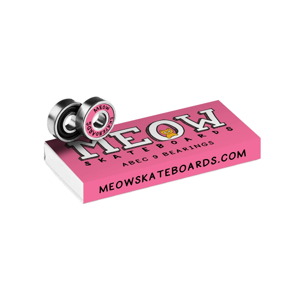 0-meow-rouleman-abec-9-roz-box-front MEOW Ρουλεμάν Abec 9 - Ροζ 93.130703999AABC9 - Image 1