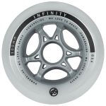 POWERSLIDE 100/85A Infinity Ροδάκι - Γκρι/Λευκό (4αδα) 19.905224