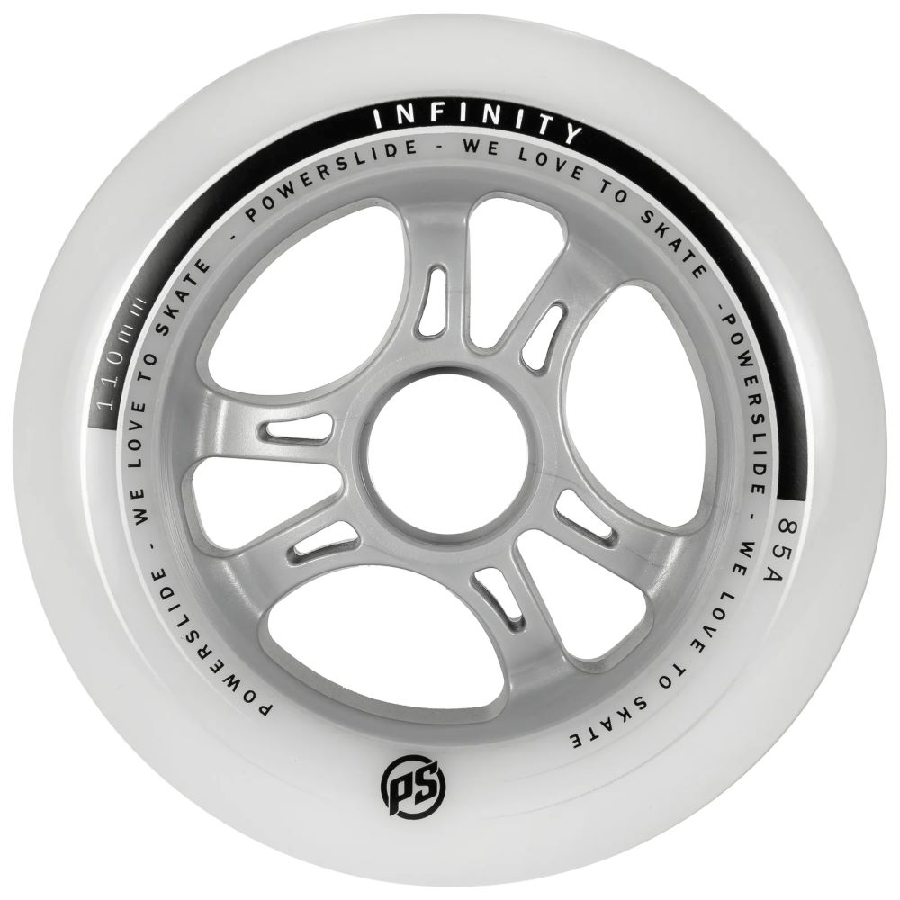 0-powerslide-110xil.-85a-infinity-rodakia-mauro-gkri-front-view POWERSLIDE 110χιλ./85Α infinity ροδάκια - Μαύρο/Γκρι 19.905234 - Image 1