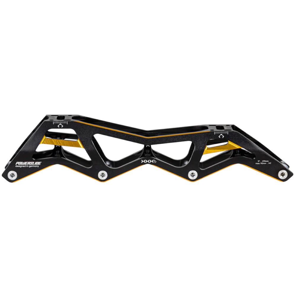 0-powerslide-3x4-90-11-black-gold-280xil.-axones-deigma-mauro-front-view POWERSLIDE 3X4 90 -11 Black Gold 280χιλ. Άξονες (δείγμα) - Μαύρο 19.904568/21 - Image 1