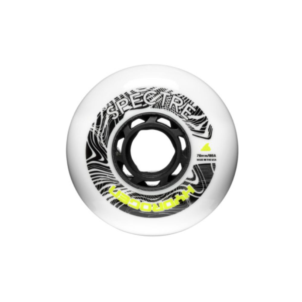 0-rollerblade-hydrogen-spectre-76xil-85a-rodakia-leuko-front-view ROLLERBLADE Hydrogen Spectre 76χιλ./85Α Ροδάκια - Λευκό 43.066401/WHT - Image 1