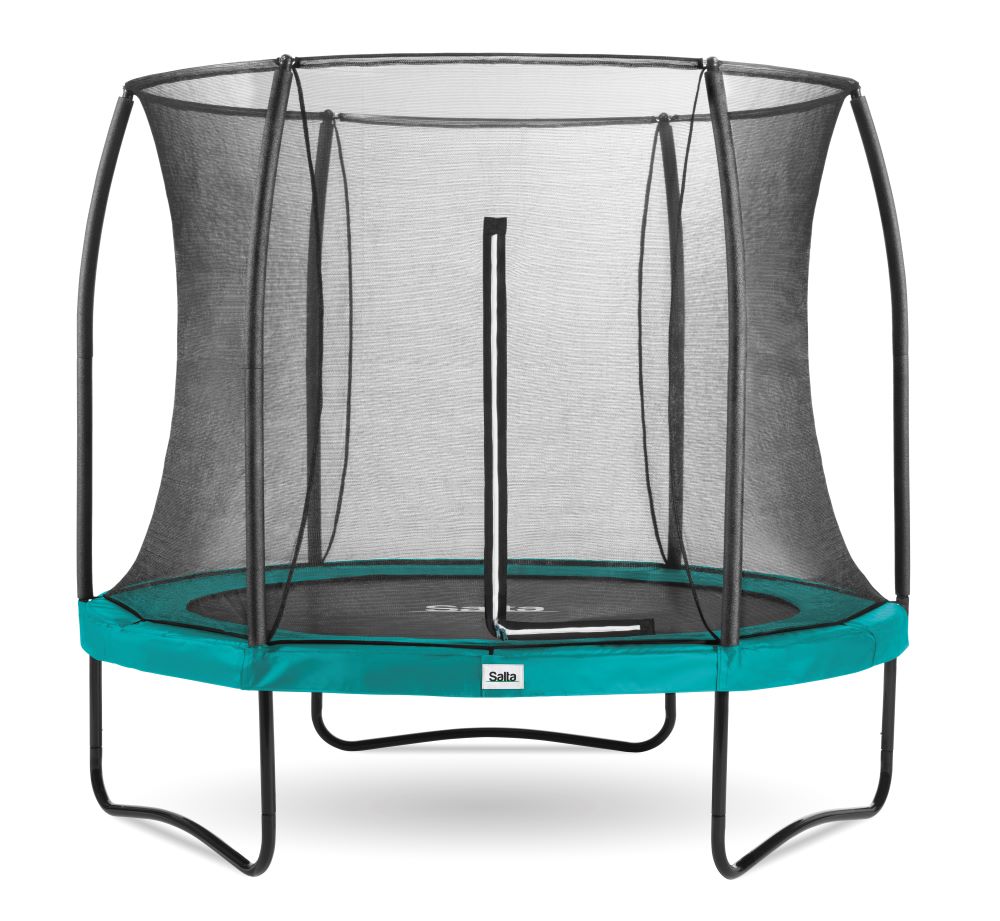 0-salta-trampolino-comfort-edition-251ek.-prasino-front-view SALTA Τραμπολίνο Comfort Edition 251εκ. - Πράσινο 98.5074G - Image 1